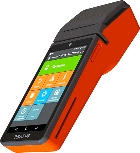 Эвотор 5i оранжевый с ФН 15 месяцев                                        