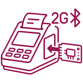 Установка коммуникационного модуля 2G/Bluetooth в ККТ картинка от магазина Кассоптторг