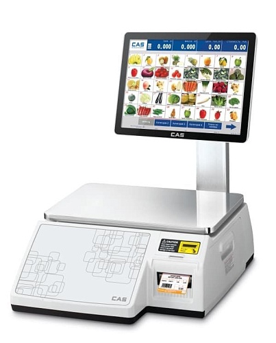 CAS CL-7000-30S с печатью этикеток                                        