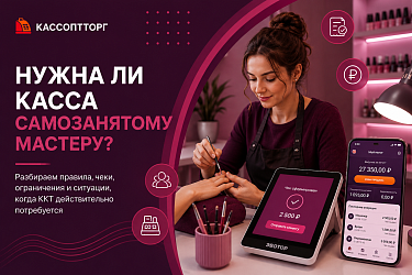 Нужна ли касса самозанятому мастеру